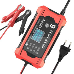 12V6A smart battery charger AGM Start stop battery European regulation full stop reverse protection lead-acid charger 12V6A smart battery charger AGM Start stop battery European regulation full stop reverse protection lead-acid charger