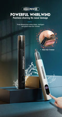2 In 1 Electric Portable Ear And Nose Hair Trimmer Clipper 2024 Professional Painless Portable Eyebrow For Men 2 In 1 Electric Portable Ear And Nose Hair Trimmer Clipper 2024 Professional Painless Portable Eyebrow For Men