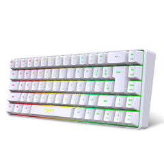 60% wired gaming keyboard, RGB backlight ultra compact mini keyboard, waterproof small compact 61 key keyboard for pc/Mac gamers 60% wired gaming keyboard, RGB backlight ultra compact mini keyboard, waterproof small compact 61 key keyboard for pc/Mac gamers