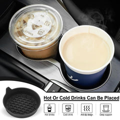 2/4pcs Car Cup Holder Coaster Silicone Cup Holder Insert Universal Non-Slip Cup Holders Car Accessories Interior Silent Cup Pad 2/4pcs Car Cup Holder Coaster Silicone Cup Holder Insert Universal Non-Slip Cup Holders Car Accessories Interior Silent Cup Pad
