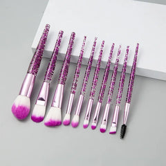 10PCS Makeup Brush Set Professional Super soft detail brush Blush Brush Foundation Concealer Eyeshadow Brush Lady Beauty Tool 10PCS Makeup Brush Set Professional Super soft detail brush Blush Brush Foundation Concealer Eyeshadow Brush Lady Beauty Tool