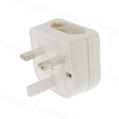 1Pc European Euro EU 2 Pin to UK 3Pin Power Socket Travel Plug Adapter Converter New 1Pc European Euro EU 2 Pin to UK 3Pin Power Socket Travel Plug Adapter Converter New