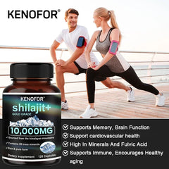 راتنج شيلاجيت الهيمالايا النقي - درجة ذهبية مع حمض الفولفيك وأكثر من 85 مركبًا من المعادن النادرة لدعم الطاقة والمناعة راتنج شيلاجيت الهيمالايا النقي - درجة ذهبية مع حمض الفولفيك وأكثر من 85 مركبًا من المعادن النادرة لدعم الطاقة والمناعة