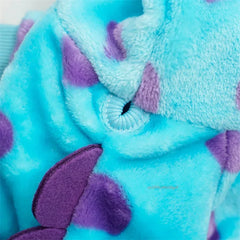 1PC Pet Clothing Dog Cat Autumn and Winter Thickened Warm Blue Dinosaur Hooded Coat For Small Medium Dogs 1PC Pet Clothing Dog Cat Autumn and Winter Thickened Warm Blue Dinosaur Hooded Coat For Small Medium Dogs
