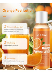 1/2/3Pc Natural Orange Peeling Oil for Dark Skin Moisturizing Foot Exfoliator Body Scrub Elbow Knee Peeling Oil Skincare Product 1/2/3Pc Natural Orange Peeling Oil for Dark Skin Moisturizing Foot Exfoliator Body Scrub Elbow Knee Peeling Oil Skincare Product