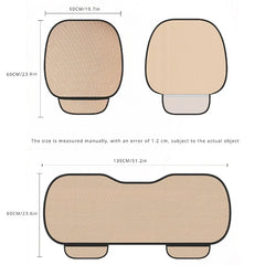 Summer Cool  Car Seat Cover  Cool Breathable  Fabric Car Front Seat Cushion/Rear Seat  Cushion/Three -piece Summer Cool  Car Seat Cover  Cool Breathable  Fabric Car Front Seat Cushion/Rear Seat  Cushion/Three -piece