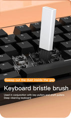 20 in 1 Cleaning Kit Computer Keyboard Cleaner Brush Earphones Cleaning Pen Screen Clean Tools Keycap Puller Multifunctional Set 20 in 1 Cleaning Kit Computer Keyboard Cleaner Brush Earphones Cleaning Pen Screen Clean Tools Keycap Puller Multifunctional Set