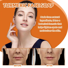 1/3/5PCS Turmeric Cleansing Soap Facial Repair Gentle Cleansing Moisturizing Moisture Non-Sticky Clear Cleansing Products 1/3/5PCS Turmeric Cleansing Soap Facial Repair Gentle Cleansing Moisturizing Moisture Non-Sticky Clear Cleansing Products