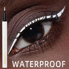 1PC White Liquid Eyeliner Pen Matte Long Lasting Waterproof Eye Liner Pencil Quick-drying Non-smudge Eye Makeup for Women Cosmet 1PC White Liquid Eyeliner Pen Matte Long Lasting Waterproof Eye Liner Pencil Quick-drying Non-smudge Eye Makeup for Women Cosmet