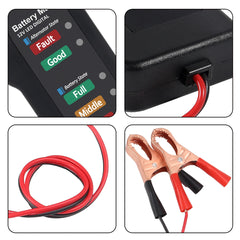 12V car battery tester, Alternator Tester Automotive,Battery Checker, Analyzer to Check alternator & Battery Charging System 12V car battery tester, Alternator Tester Automotive,Battery Checker, Analyzer to Check alternator & Battery Charging System