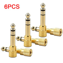 10/5PCS Jack 3.5 To 6.35 Audio Adapter 6.5mm To 3.5mm Converters Male Female Connector Headphone Plug 6.3mm Consumer Electronics 10/5PCS Jack 3.5 To 6.35 Audio Adapter 6.5mm To 3.5mm Converters Male Female Connector Headphone Plug 6.3mm Consumer Electronics