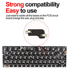 110pcs/90pcs Kailh Hot-swappable PCB Socket CPG151101S11 For Outemu Cherry MX Switches Mechanical Keyboard Axis DIY Connector 110pcs/90pcs Kailh Hot-swappable PCB Socket CPG151101S11 For Outemu Cherry MX Switches Mechanical Keyboard Axis DIY Connector