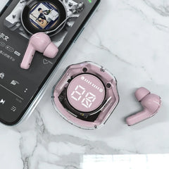 سماعات أذن T8 PRO Tws بلوتوث شفافة مع شاشة رقمية LED لاسلكية داخل الأذن لسماعات Xiaomi Huawei iPhone سماعات أذن T8 PRO Tws بلوتوث شفافة مع شاشة رقمية LED لاسلكية داخل الأذن لسماعات Xiaomi Huawei iPhone