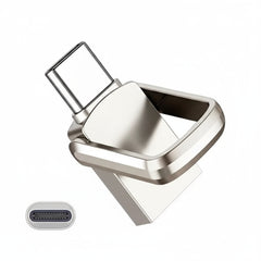 Xiaomi USB flash drive with 512GB capacity on a white background Xiaomi USB flash drive with 512GB capacity on a white background