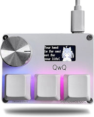 O3C SayoDevice OSU O3C Rapid Trigger Hall Switches Magnetic Pink Switches Keyboard With Knob Screen Copy Paste Shotcut O3C SayoDevice OSU O3C Rapid Trigger Hall Switches Magnetic Pink Switches Keyboard With Knob Screen Copy Paste Shotcut