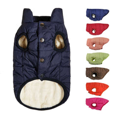 Winter Dog Clothes Outdoor Cold Proof Warm Dog Jacket with Fleece Cotton Lining Chihuahua French Bulldog Puppy Clothing Coat Winter Dog Clothes Outdoor Cold Proof Warm Dog Jacket with Fleece Cotton Lining Chihuahua French Bulldog Puppy Clothing Coat