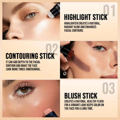 1PC Cover Dark Circles and Acne Marks, Concealer Stick, Body Shadow, Nose Shadow, Contour Stick To Create Flawless Makeup 1PC Cover Dark Circles and Acne Marks, Concealer Stick, Body Shadow, Nose Shadow, Contour Stick To Create Flawless Makeup