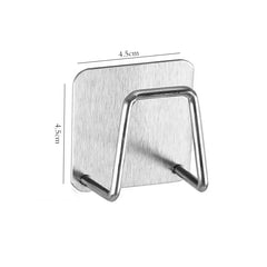 1/3/6pcs Stainless Steel Sink Sponge Rack For Sponge Steel Wire Ball Draining Paste The Inner Wall Of The Sink Kitchen Supplies 1/3/6pcs Stainless Steel Sink Sponge Rack For Sponge Steel Wire Ball Draining Paste The Inner Wall Of The Sink Kitchen Supplies