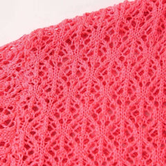 Women Fashion New Short Sleeve Jacquard Mesh Loose Polo Collar Sweater Pullover Tops Chic Female Knit Sweaters Mujer Women Fashion New Short Sleeve Jacquard Mesh Loose Polo Collar Sweater Pullover Tops Chic Female Knit Sweaters Mujer