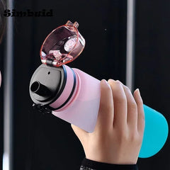 1 Liter Large Capacity Sports Water Bottle Leak Proof Colorful Plastic Cup Drinking Outdoor Travel Portable Gym Fitness Jugs 1 Liter Large Capacity Sports Water Bottle Leak Proof Colorful Plastic Cup Drinking Outdoor Travel Portable Gym Fitness Jugs