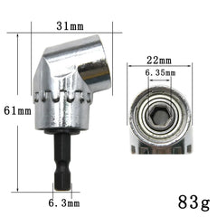 105 Degree Turning Screwdriver Joint Electric Drill Corner Attachment Extension Socket Screwdriver Head Tool 105 Degree Turning Screwdriver Joint Electric Drill Corner Attachment Extension Socket Screwdriver Head Tool