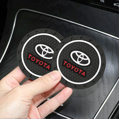 1/2Pcs Car Anti-Slip Silicone Pad Water Cup Holder Drink Coaster Accessories For Toyota Chr Verso Hiace Prius Yaris Trd Corolla 1/2Pcs Car Anti-Slip Silicone Pad Water Cup Holder Drink Coaster Accessories For Toyota Chr Verso Hiace Prius Yaris Trd Corolla
