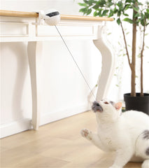 1Pc Fun Lifting Ball Electric Motion Cat Toy With Automatic Retractable Cat Teasing Ball Rotating Interactive Puzzle Pet Toys 1Pc Fun Lifting Ball Electric Motion Cat Toy With Automatic Retractable Cat Teasing Ball Rotating Interactive Puzzle Pet Toys