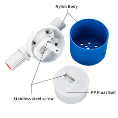 1/2“ Fully Automatic Water Level Control Float Valve 1/2” Automatic Closing Mini Float Valve No Power Required, Water Tank Water Tower Automatic Water Level Controller 1/2“ Fully Automatic Water Level Control Float Valve 1/2” Automatic Closing Mini Float Valve No Power Required, Water Tank Water Tower Automatic Water Level Controller