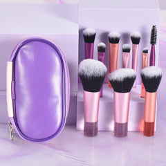 10 color Mini makeup brush Travel portable Makeup Tool Makeup Puff - Palm Brush Professional Makeup tool set Christmas gift 10 color Mini makeup brush Travel portable Makeup Tool Makeup Puff - Palm Brush Professional Makeup tool set Christmas gift