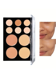 10 Colors Concealer Palette Eye Repairing Base Palette Matte Dark Circles Tattoo Contour Covering Concealer Cream Lasting Makeup 10 Colors Concealer Palette Eye Repairing Base Palette Matte Dark Circles Tattoo Contour Covering Concealer Cream Lasting Makeup