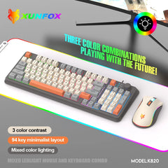 60% wired gaming keyboard, RGB backlight ultra compact mini keyboard, waterproof small compact 61 key keyboard for pc/Mac gamers 60% wired gaming keyboard, RGB backlight ultra compact mini keyboard, waterproof small compact 61 key keyboard for pc/Mac gamers