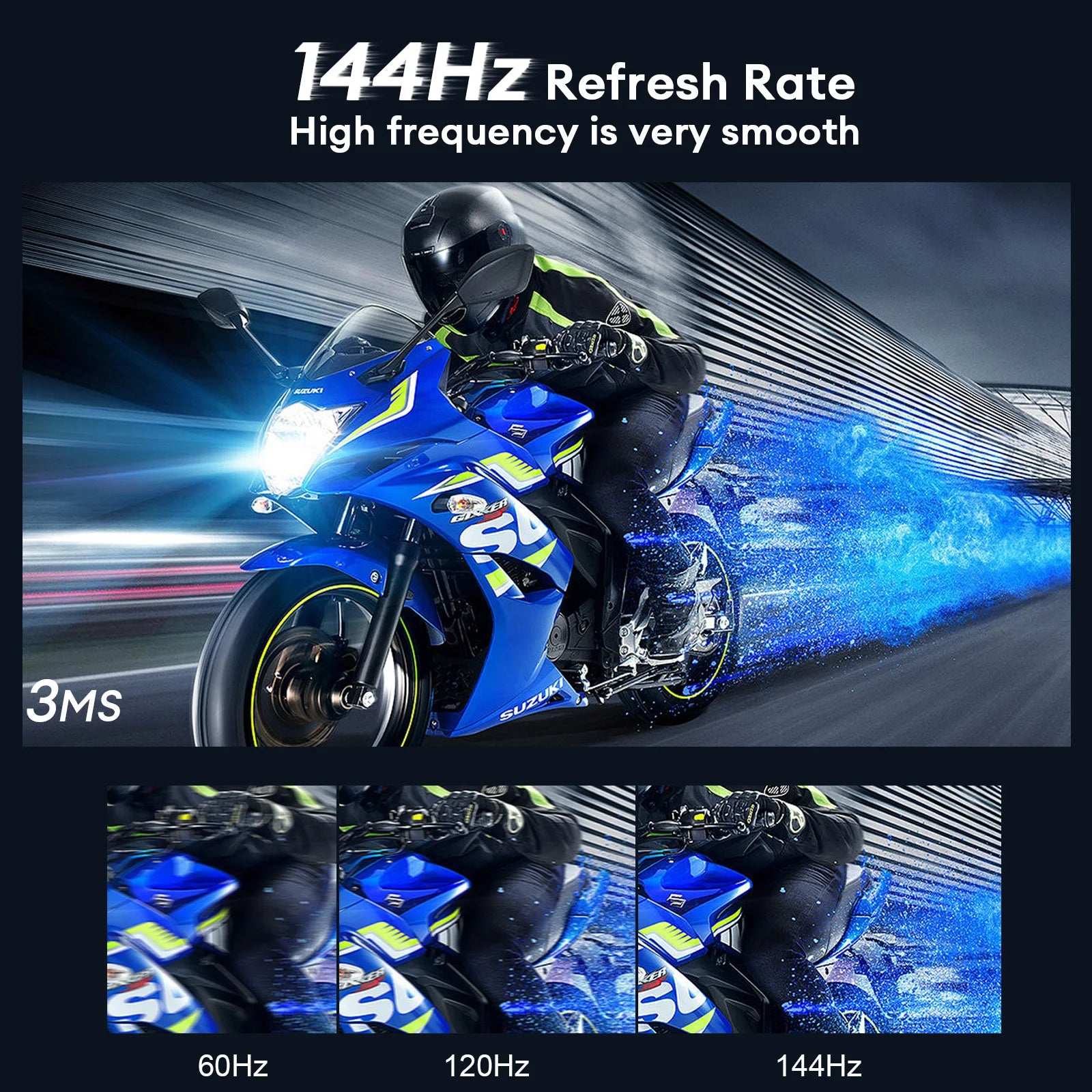ZEUSLAP 16" 2.5K 144hz Portable Monitor 2560*1600 16:10 100%sRGB 500Cd/m²  Travel Gaming Display for Laptop Switch ps4 ps5 Xbox ZEUSLAP 16" 2.5K 144hz Portable Monitor 2560*1600 16:10 100%sRGB 500Cd/m²  Travel Gaming Display for Laptop Switch ps4 ps5 Xbox