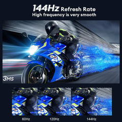 ZEUSLAP 16" 2.5K 144hz Portable Monitor 2560*1600 16:10 100%sRGB 500Cd/m²  Travel Gaming Display for Laptop Switch ps4 ps5 Xbox ZEUSLAP 16" 2.5K 144hz Portable Monitor 2560*1600 16:10 100%sRGB 500Cd/m²  Travel Gaming Display for Laptop Switch ps4 ps5 Xbox