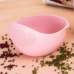 1/3pcs- Colander Rice Bowl Drain Basket Fruit Bowl Washing Drain Basket with Handle Washing Basket Home Kitchen Organizer 1/3pcs- Colander Rice Bowl Drain Basket Fruit Bowl Washing Drain Basket with Handle Washing Basket Home Kitchen Organizer