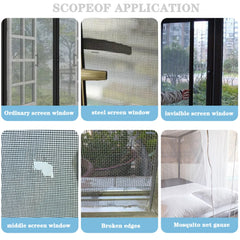 1ps Easy-to-Apply Waterproof Window Screen Repair Tape – Keep Mosquitoes Out with Our Anti-Insect, Self-Adhesive Mesh Patch 1ps Easy-to-Apply Waterproof Window Screen Repair Tape – Keep Mosquitoes Out with Our Anti-Insect, Self-Adhesive Mesh Patch