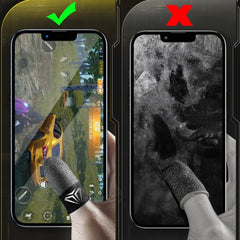 2 Pcs Mobile Game Fingertip Gloves Sweatproof Anti-slip Touch Screen Finger Sleeve Breathable Gaming Fingertip Cover For Gamer 2 Pcs Mobile Game Fingertip Gloves Sweatproof Anti-slip Touch Screen Finger Sleeve Breathable Gaming Fingertip Cover For Gamer