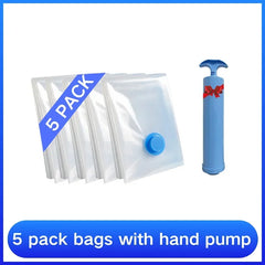 1-8PCS Vacuum Bag and Pump Cover for Clothes Storing Large Plastic Compression Empty Bag Travel Accessories Storage Container 1-8PCS Vacuum Bag and Pump Cover for Clothes Storing Large Plastic Compression Empty Bag Travel Accessories Storage Container