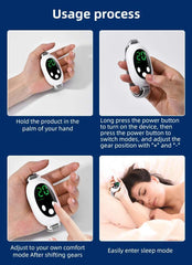 Two modes, 20 levels of intensity, intelligent sleep device, anxiety relief, neurological sleep, insomnia, and soothing device, Two modes, 20 levels of intensity, intelligent sleep device, anxiety relief, neurological sleep, insomnia, and soothing device,