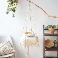 New Pet Hammock Cat Swing Hand Woven Cotton Rope Cats Hanging Basket  Kitten Hanging String Den Indoor Pend Nest Pets Supplies New Pet Hammock Cat Swing Hand Woven Cotton Rope Cats Hanging Basket  Kitten Hanging String Den Indoor Pend Nest Pets Supplies
