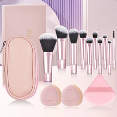 10 color Mini makeup brush Travel portable Makeup Tool Makeup Puff - Palm Brush Professional Makeup tool set Christmas gift 10 color Mini makeup brush Travel portable Makeup Tool Makeup Puff - Palm Brush Professional Makeup tool set Christmas gift