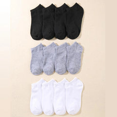 10/12/20/40 Pairs Men Boat Socks Business Sport Sweat Absorption Mature Summer Autumn Solid Color Soft Non Pilling Ankle Socks 10/12/20/40 Pairs Men Boat Socks Business Sport Sweat Absorption Mature Summer Autumn Solid Color Soft Non Pilling Ankle Socks