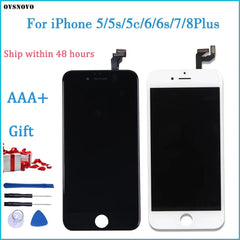 Mumzar iPhone 7 LCD screen replacement black and white display assemblies with repair tools kit Mumzar iPhone 7 LCD screen replacement black and white display assemblies with repair tools kit