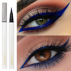 1PC New Blue Quick Drying Liquid Eyeliner Pen Waterproof Smooth Long Lasting Colourful Pigment Eye Liner Pen Makeup Eye Beauty 1PC New Blue Quick Drying Liquid Eyeliner Pen Waterproof Smooth Long Lasting Colourful Pigment Eye Liner Pen Makeup Eye Beauty