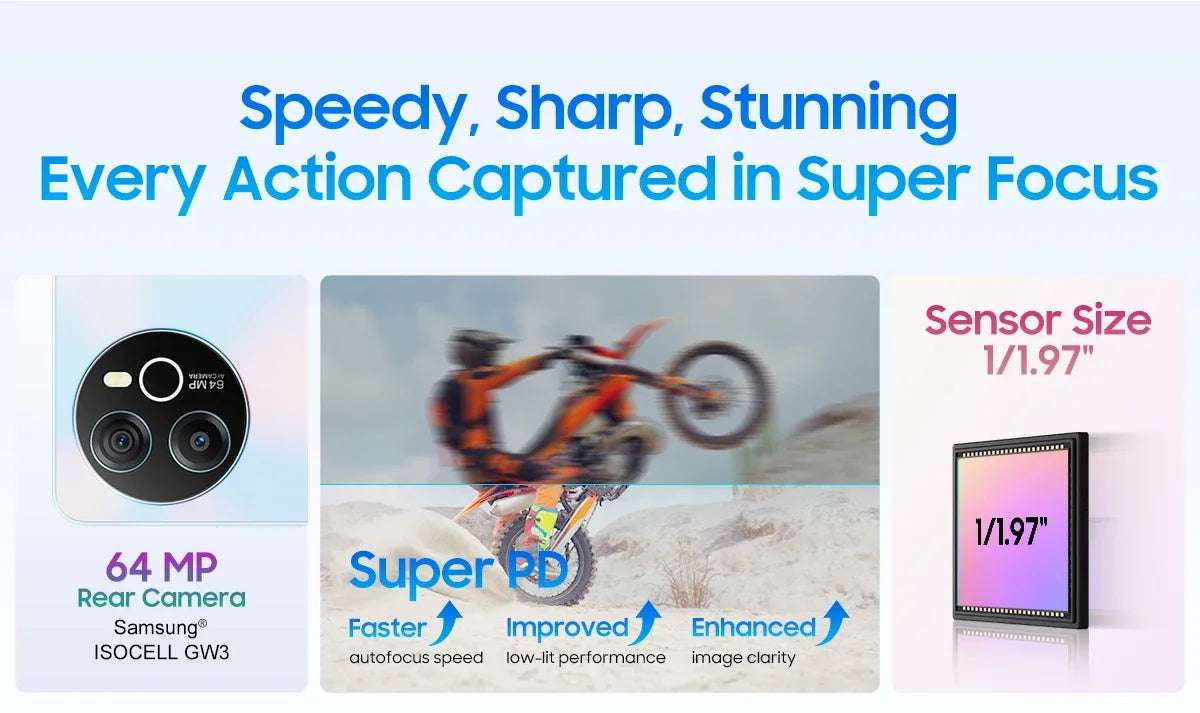 Blackview SHARK 8 Machine Android 13 8GB 128GB/256GB G99 6.78'' 120Hz 2.4K Display 64MP Camera Blackview SHARK 8 Machine Android 13 8GB 128GB/256GB G99 6.78'' 120Hz 2.4K Display 64MP Camera