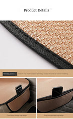 Summer Cool  Car Seat Cover  Cool Breathable  Fabric Car Front Seat Cushion/Rear Seat  Cushion/Three -piece Summer Cool  Car Seat Cover  Cool Breathable  Fabric Car Front Seat Cushion/Rear Seat  Cushion/Three -piece