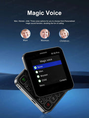 SERVO R18 PRO Side Slider Mobile Phone 2.4" Rotate Display Dual SIM Standby Magic Voice Flashlight 2G GSM Card Button Cellphones SERVO R18 PRO Side Slider Mobile Phone 2.4" Rotate Display Dual SIM Standby Magic Voice Flashlight 2G GSM Card Button Cellphones