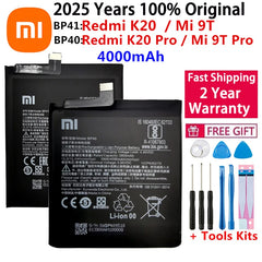 100% Original Replacement Battery For Xiaomi Redmi K20 Pro Mi 9T Pro Mi9T Redmi K20Pro Premium Genuine Battery 4000mAh BP41 BP40 100% Original Replacement Battery For Xiaomi Redmi K20 Pro Mi 9T Pro Mi9T Redmi K20Pro Premium Genuine Battery 4000mAh BP41 BP40