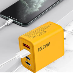 120W Fast Charging 4 Ports Mobile Phone Charger QC3.0 USB Type C Chargers Dual PD Wall Adapter EU/US/UK Plug for iPhone15 Xiaomi 120W Fast Charging 4 Ports Mobile Phone Charger QC3.0 USB Type C Chargers Dual PD Wall Adapter EU/US/UK Plug for iPhone15 Xiaomi