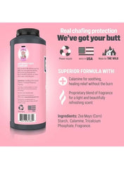 Lady Anti Monkey Butt Body Powder for Women | Talc-Free Anti-Chafing & Sweat Absorbing Powder with Calamine | 8 oz Lady Anti Monkey Butt Body Powder for Women | Talc-Free Anti-Chafing & Sweat Absorbing Powder with Calamine | 8 oz