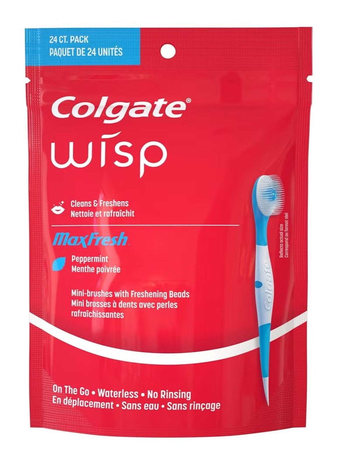 Disposable Mini Toothbrush Peppermint – 24 Count Disposable Mini Toothbrush Peppermint – 24 Count